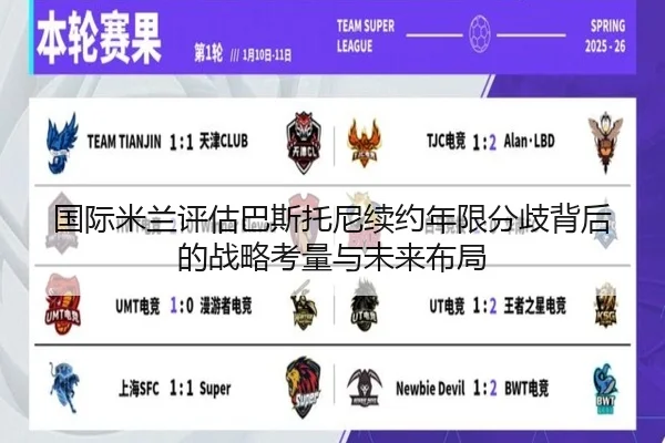 国际米兰评估巴斯托尼续约年限分歧背后的战略考量与未来布局 - kaiyun